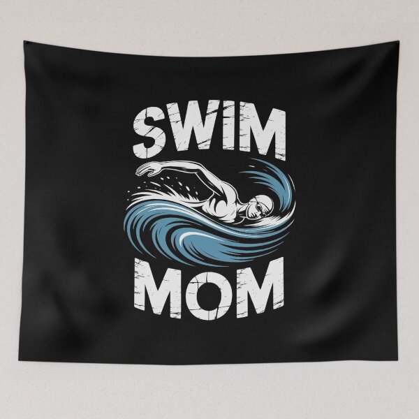 Artikelvorschau, Schwimm-Mama, Schwimmerin, Mutter, Schwimmerin entworfen und verkauft von VerseFarm.