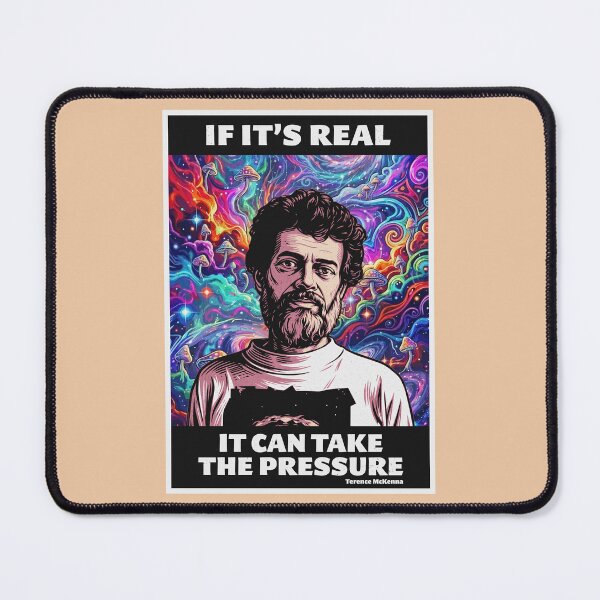 Item preview, Terence McKenna It Can Take The Pressure designed and sold by BennyBearProof.