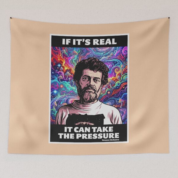 Item preview, Terence McKenna It Can Take The Pressure designed and sold by BennyBearProof.