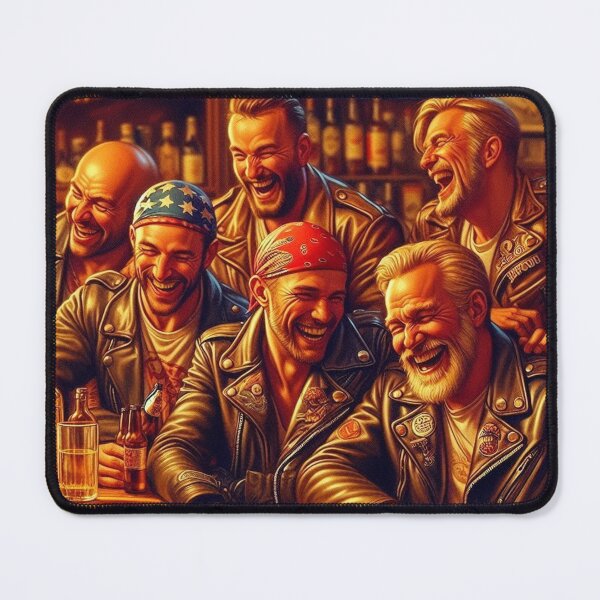 Item preview, Gay Vintage Bikers Reunite Tom of Finland Tribute San Francisco Pride Graphic Design designed and sold by ItsAKinkThing.