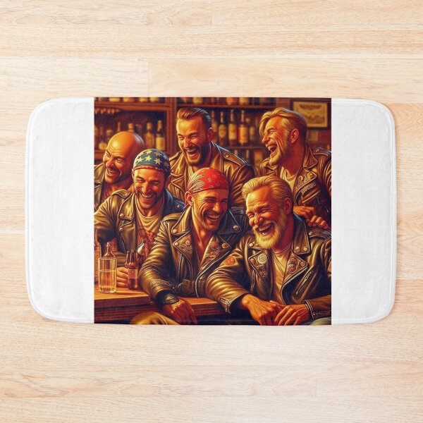 Item preview, Gay Vintage Bikers Reunite Tom of Finland Tribute San Francisco Pride Graphic Design designed and sold by ItsAKinkThing.