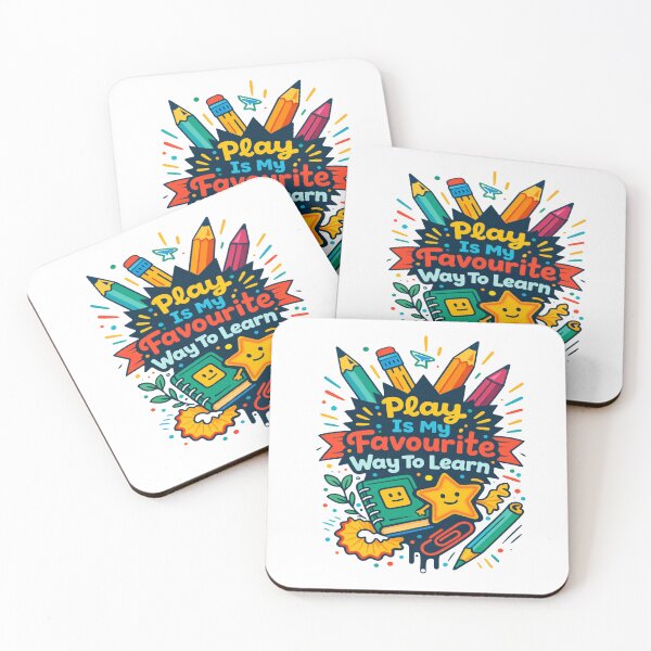 Item preview, Play Is My Favourite Way To Learn – Cute Preschool Play-Based Learning Design designed and sold by PixelGrafiks.