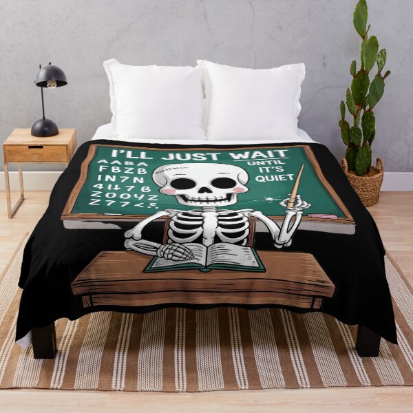 Item preview, I'll Just Wait Until It's Quiet Funny Sarcastic Teacher designed and sold by RsFilsingerArt.