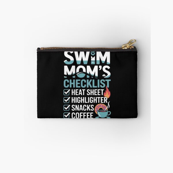Item preview, Swim Mom's Checklist Mothers Day Swimming Family Swimmer  designed and sold by VerseFarm.