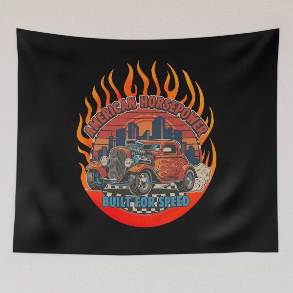 Item preview, Hot rodding - american horsepower bulit for speed designed and sold by ARIVONTEE.