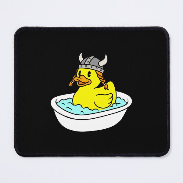 Item preview, Cute Nordic Duckling Viking Helmet Art designed and sold by Gooseykawaii.