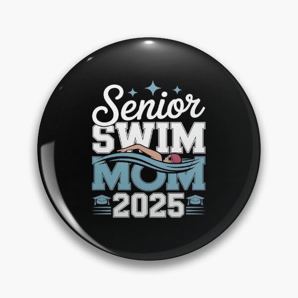 Artikelvorschau, Schwimm-Senior-Mama 2025 entworfen und verkauft von VerseFarm.