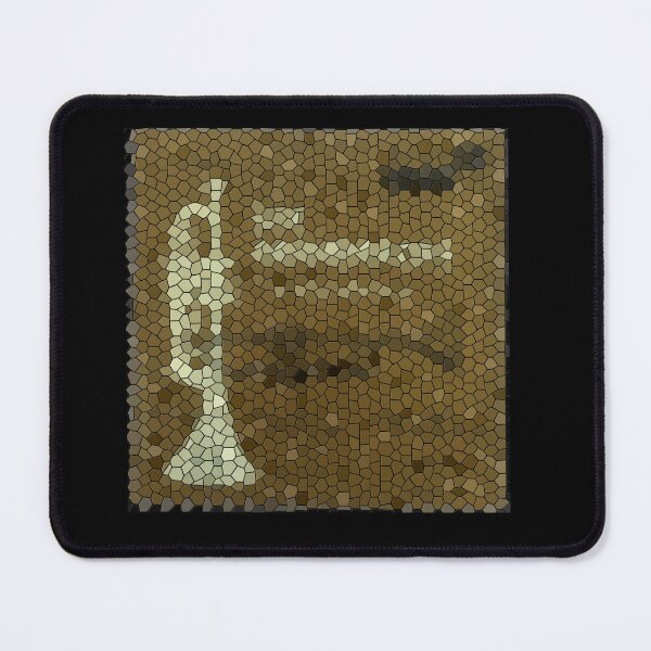 Item preview, Bix Biederbecke Woverines Stained Glass designed and sold by Logo-A-GoGo.