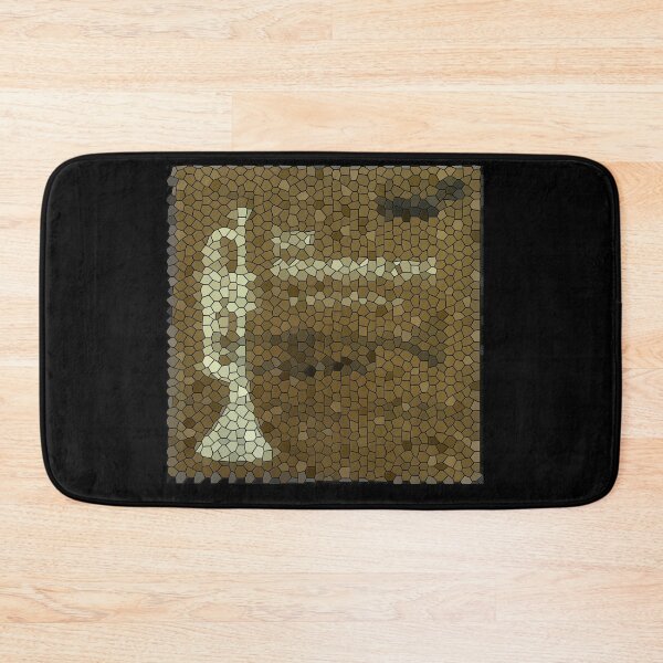 Item preview, Bix Biederbecke Woverines Stained Glass designed and sold by Logo-A-GoGo.