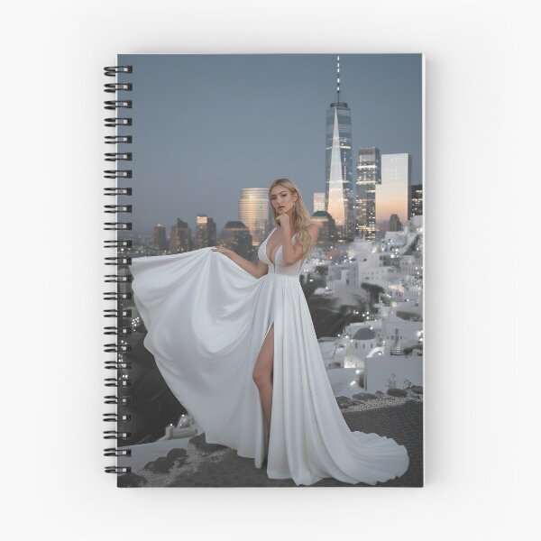 Item preview, White Goddess Over Manhattan designed and sold by SunsetAngelsAI.