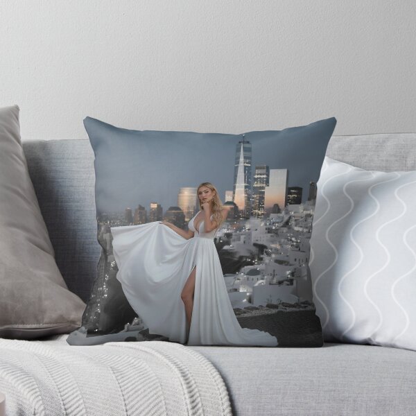 Item preview, White Goddess Over Manhattan designed and sold by SunsetAngelsAI.
