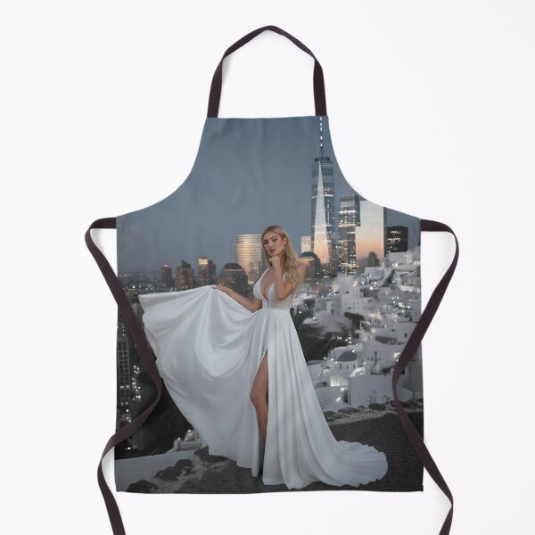 Item preview, White Goddess Over Manhattan designed and sold by SunsetAngelsAI.