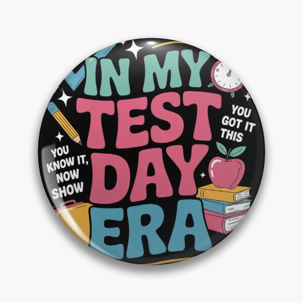 Item preview, In My Test Day Era Groovy Testing Day Teacher Student designed and sold by NailMolisa.