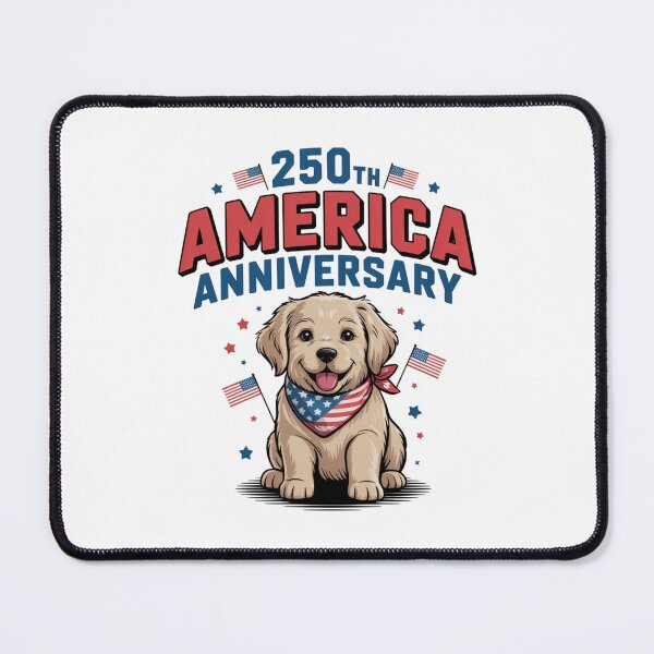 Item preview, 250th America Anniversary Dog designed and sold by NicolasGlowArt.