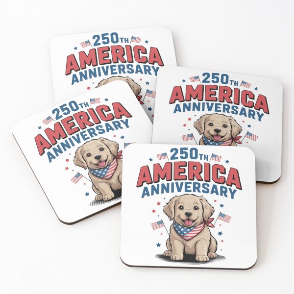Item preview, 250th America Anniversary Dog designed and sold by NicolasGlowArt.