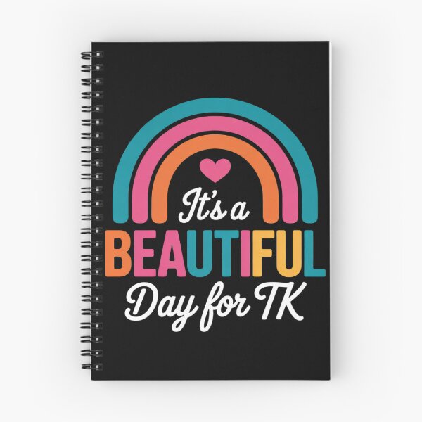 Item preview, It’s a Beautiful Day For TK Teacher Rainbow Learning Student designed and sold by NailMolisa.