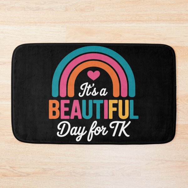 Item preview, It’s a Beautiful Day For TK Teacher Rainbow Learning Student designed and sold by NailMolisa.