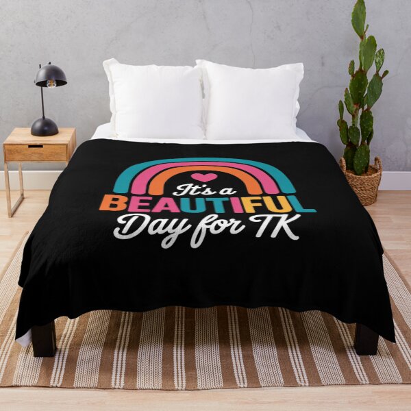 Item preview, It’s a Beautiful Day For TK Teacher Rainbow Learning Student designed and sold by NailMolisa.