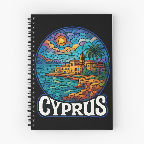 Item preview, Cyprus Country Island Stained Glass designed and sold by TomFrontierArt.