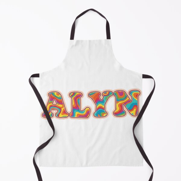 Item preview, ❤️ Alyn Personalized Name Wavy Retro Shirt, Coffee Mug, Sticker Gift designed and sold by HelixPedia.