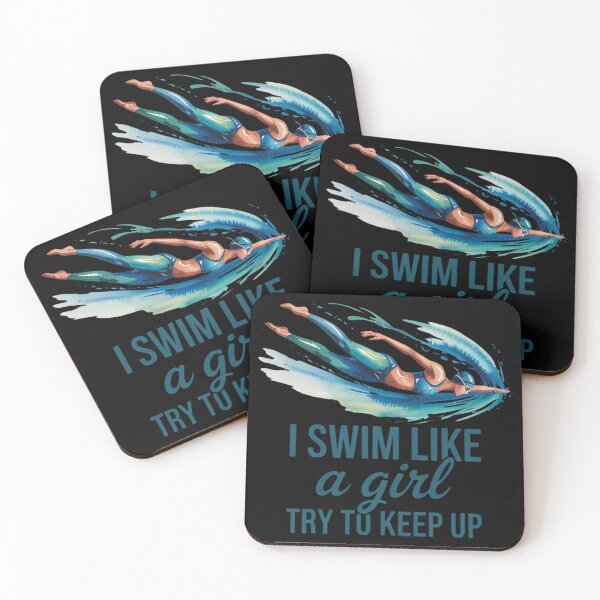 Artikelvorschau, Schwimmerinnen, Mädchen, Frauen, Schwimmsport, Athletin, lustig, Schwimmen entworfen und verkauft von MyzoToyota.