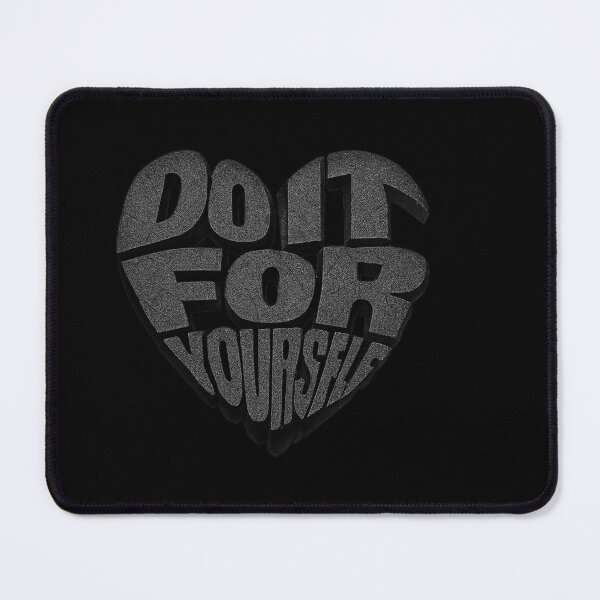 Item preview, DO IT FOR YOURSELF Bold Heart Typography designed and sold by MKreative Studio.