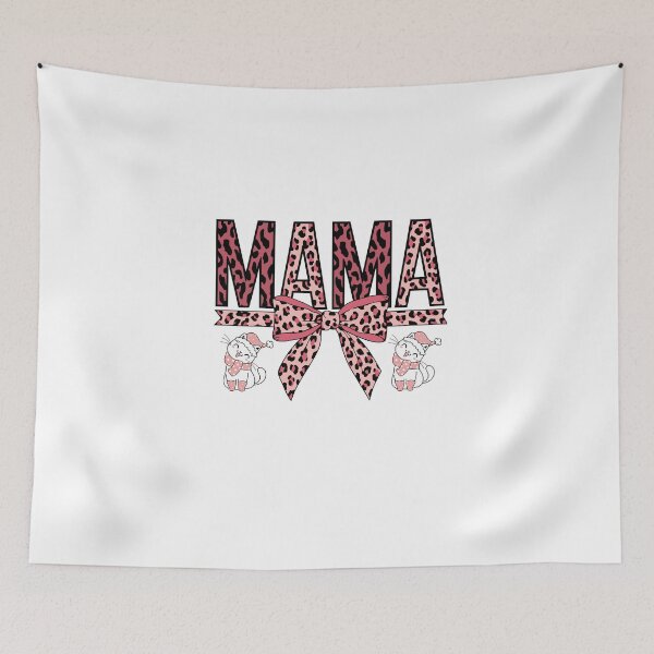 Item preview, Mama & Cat – Cozy Motherhood Cat Illustration for Cat Moms designed and sold by Fouziaart08.