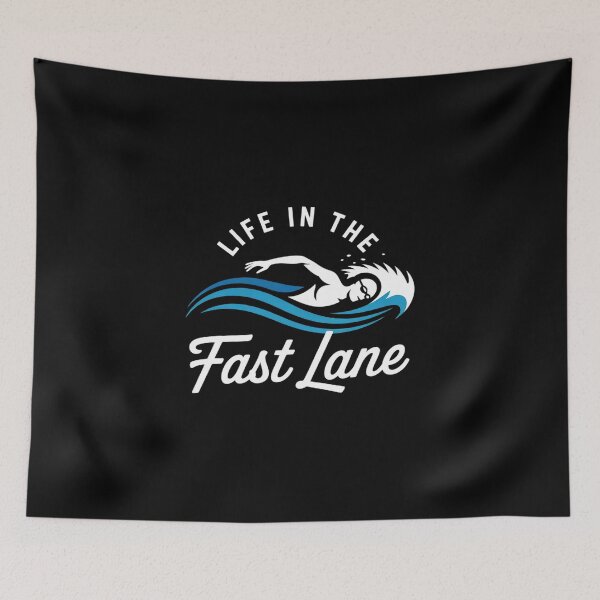 Item preview, Swimmer Life In Lane Fast Swimming Athlete Water Sports  designed and sold by MyzoToyota.
