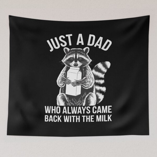 Item preview, Just A Dad Who Always Came Back With The Milk 4 designed and sold by NailMolisa.