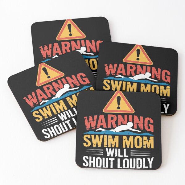 Item preview, Swimmer Funny Warning Swim Mom Will Shout Loudly  designed and sold by MyzoToyota.