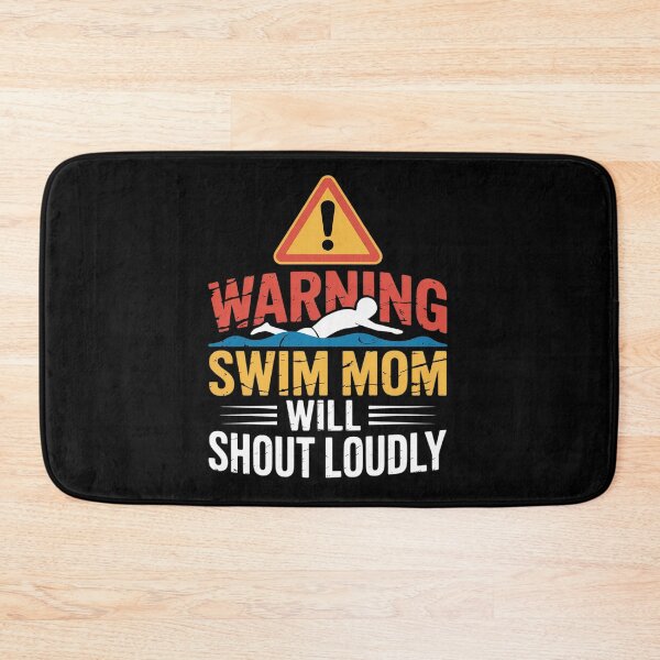 Item preview, Swimmer Funny Warning Swim Mom Will Shout Loudly  designed and sold by MyzoToyota.