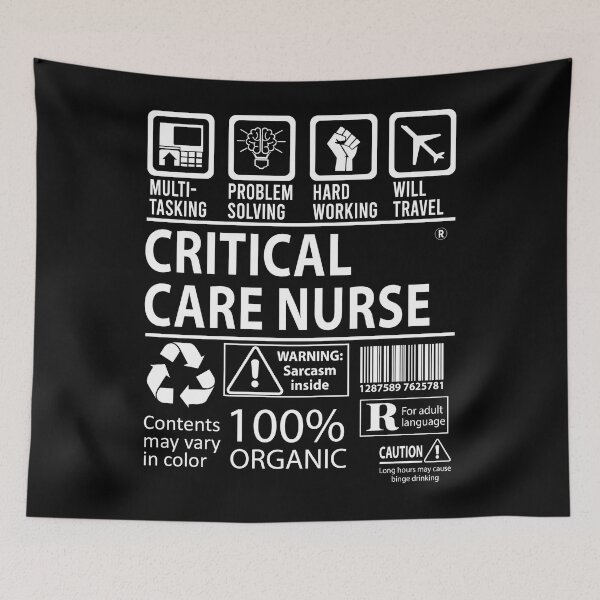 Item preview, Critical Care Nurse designed and sold by jeromgaug336.