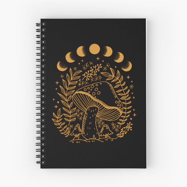 Item preview, Dark Academia Moon and Mushrooms designed and sold by djentomamatel.