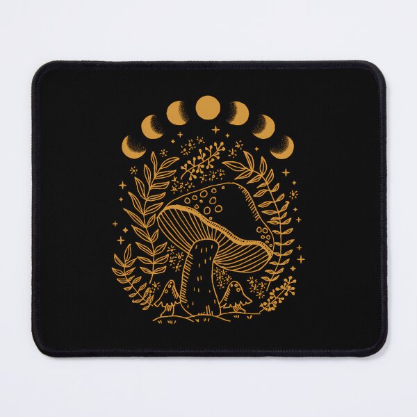 Item preview, Dark Academia Moon and Mushrooms designed and sold by djentomamatel.