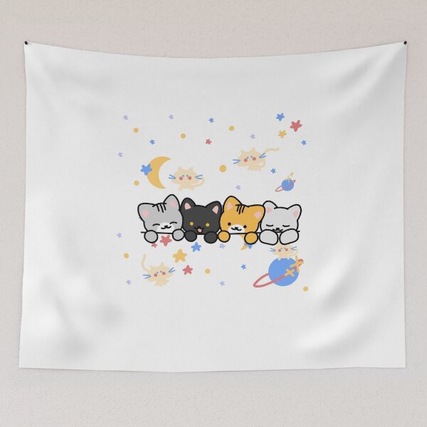 Item preview, Stay Cozy, Be Curious – Cute Cat Art designed and sold by Fouziaart08.