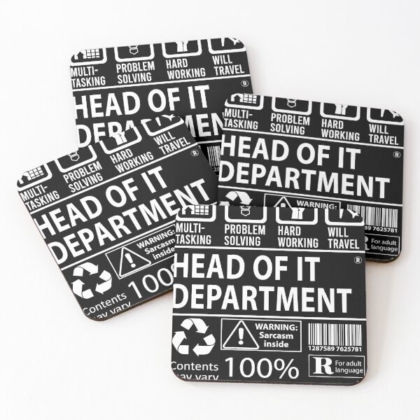 Item preview, Head Of It Department designed and sold by YungMcIlwain.