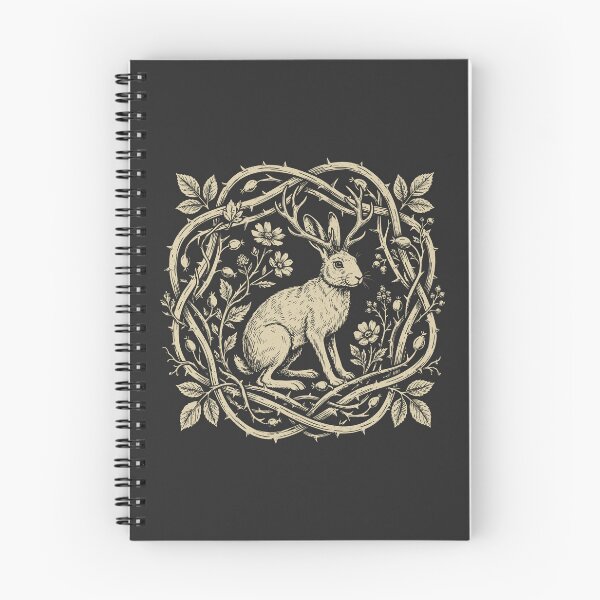 Item preview, Jackalope Vintage Botanical Mythical Creature Folklore designed and sold by Y-Vibes.