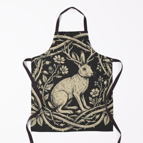 Item preview, Jackalope Vintage Botanical Mythical Creature Folklore designed and sold by Y-Vibes.