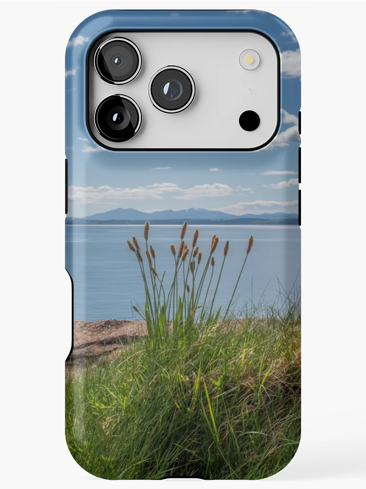 Thumbnail 1 of 4, iPhone Case, Wemyss Bay Shore Rushes designed and sold by RJW Images.