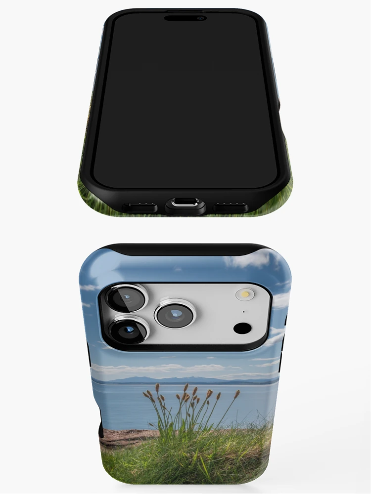 Thumbnail 3 of 4, iPhone Case, Wemyss Bay Shore Rushes designed and sold by RJW Images.
