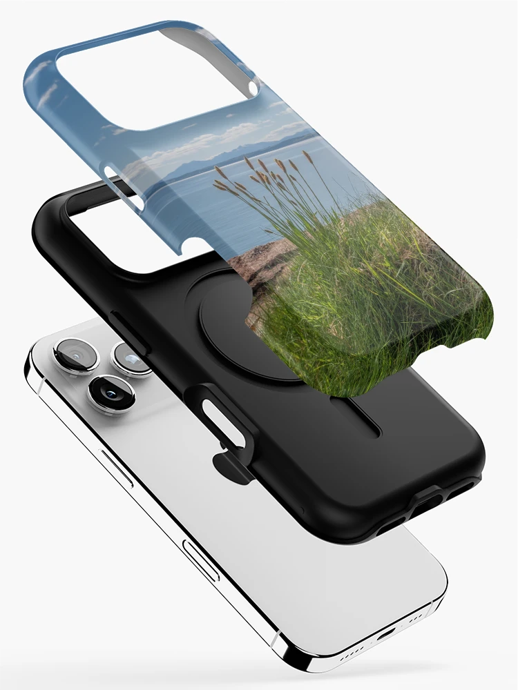 Thumbnail 2 of 4, iPhone Case, Wemyss Bay Shore Rushes designed and sold by RJW Images.