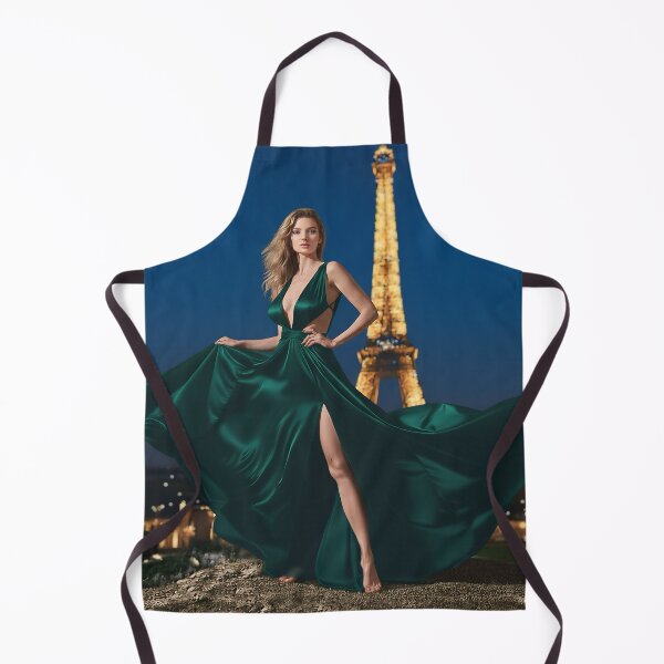 Item preview, Emerald Enchantress at the Eiffel Tower designed and sold by SunsetAngelsAI.