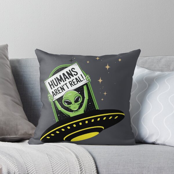 Item preview, Humans aren’t real-Ufo alien illustration designed and sold by Szpaku desart .