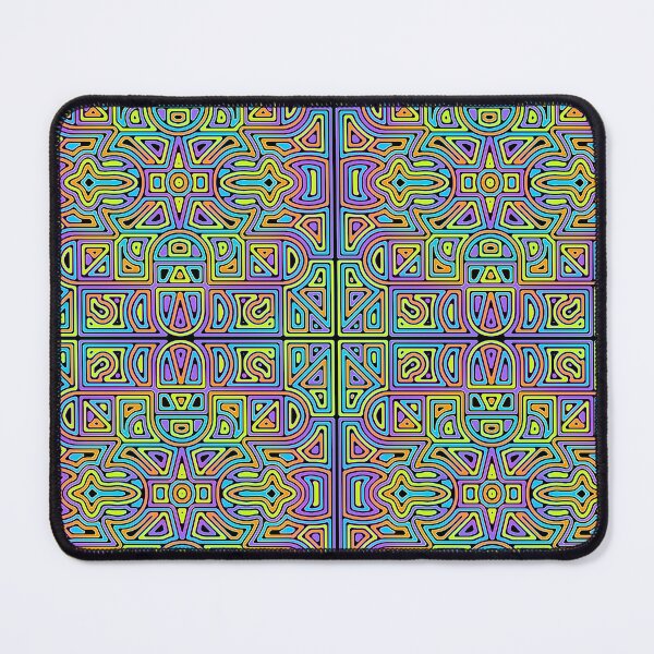 Item preview, colorful abstract geometric pattern designed and sold by chambergambit.