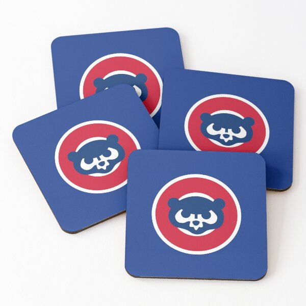Item preview, Blue Bear on Red and Blue Circles designed and sold by maulanaansyh.