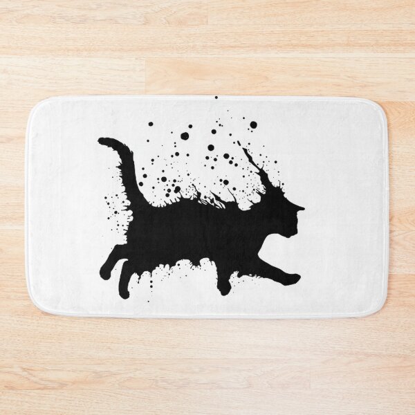 Item preview, Creative Ink Splash Cat Print designed and sold by Wonderful Designs.