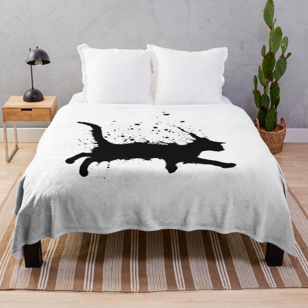 Item preview, Creative Ink Splash Cat Print designed and sold by Wonderful Designs.