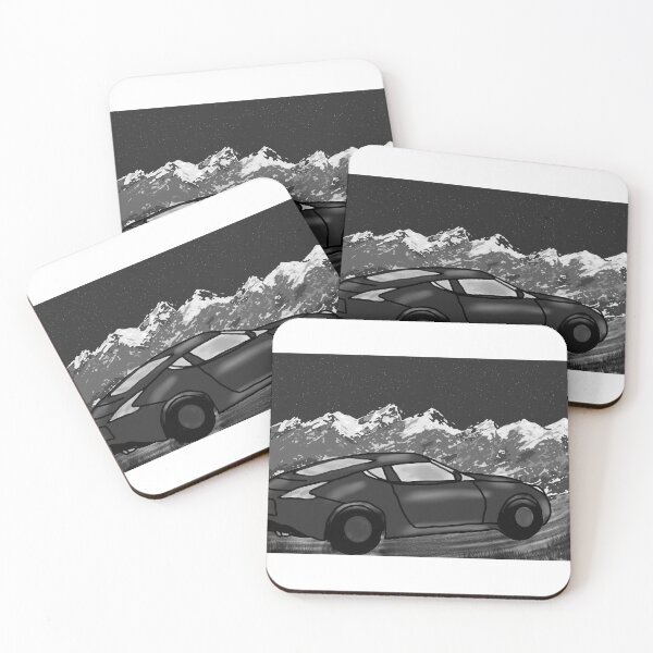 Item preview, Nissan 370z Night BW designed and sold by ajw-art.