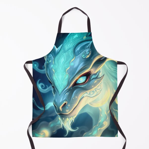 Item preview, Radiant Azure Spirit Dragon of the Celestial Realms designed and sold by ArtMorphStudio.