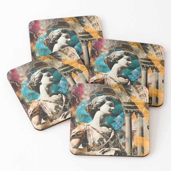 Item preview, Classical Muse - Urban Street Art Collage designed and sold by DEKALQUE.
